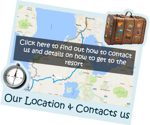 Click here to find out how to contact us and details on how to get the resort
